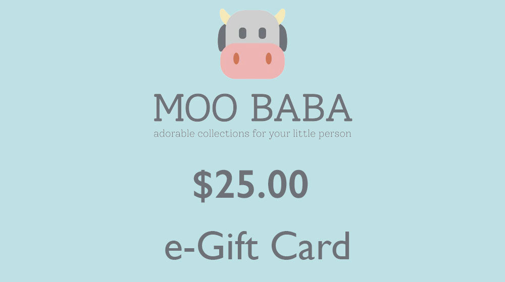 Moo Baba e-Gift Card $25