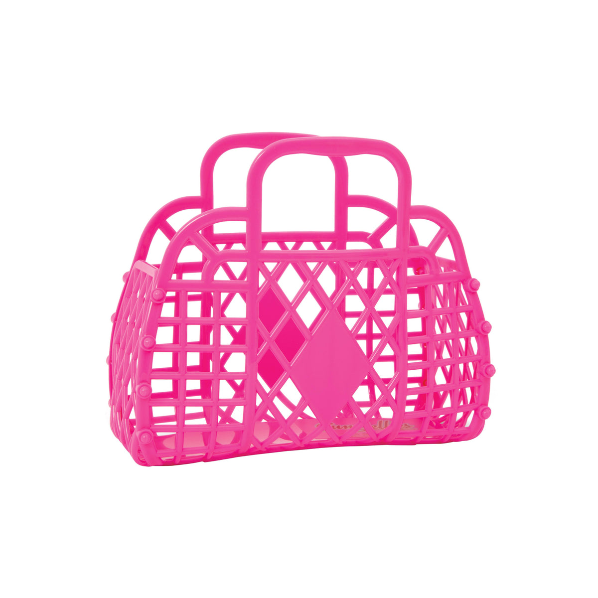 Retro Basket Berry Pink | Mini
